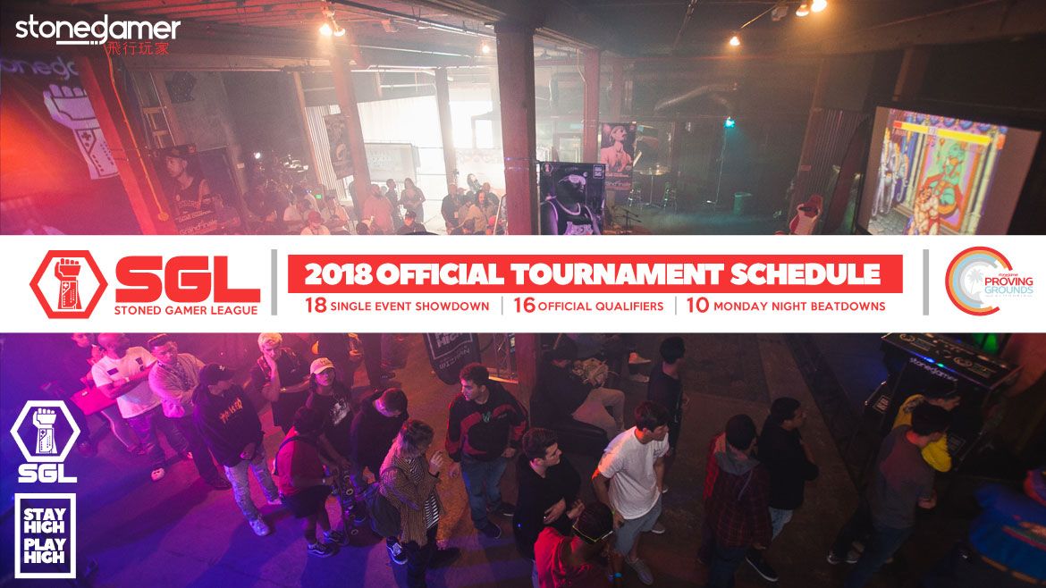 2018 SGL Official Tournament Schedule