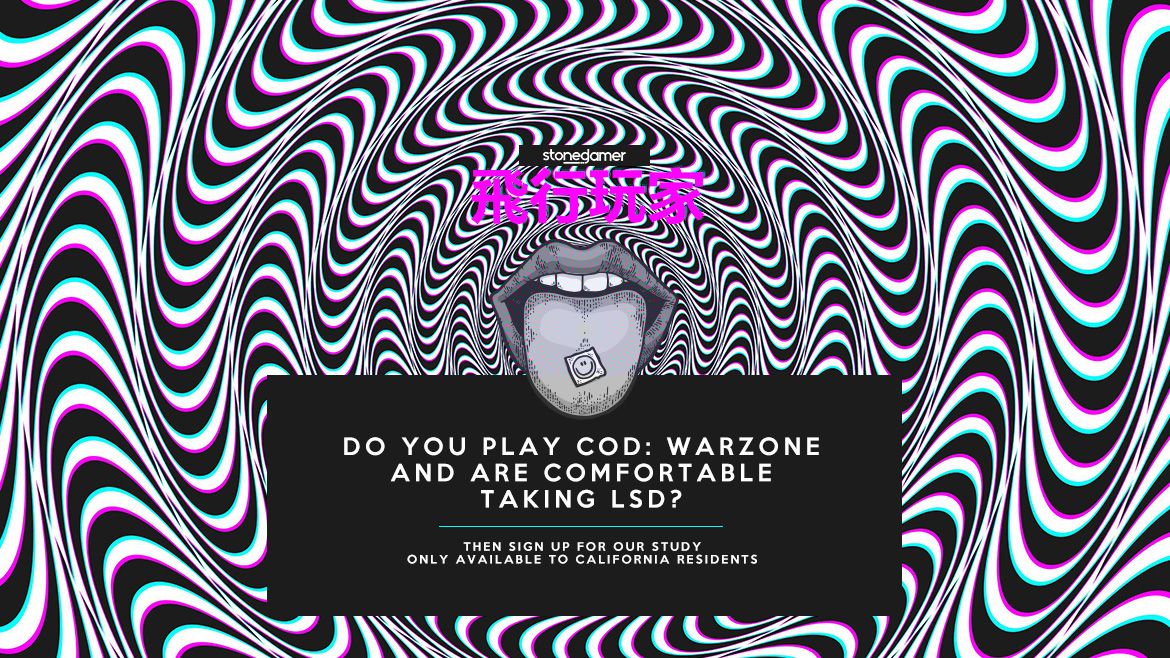 Sign up for our LSD x Call of Duty: Warzone Research Study